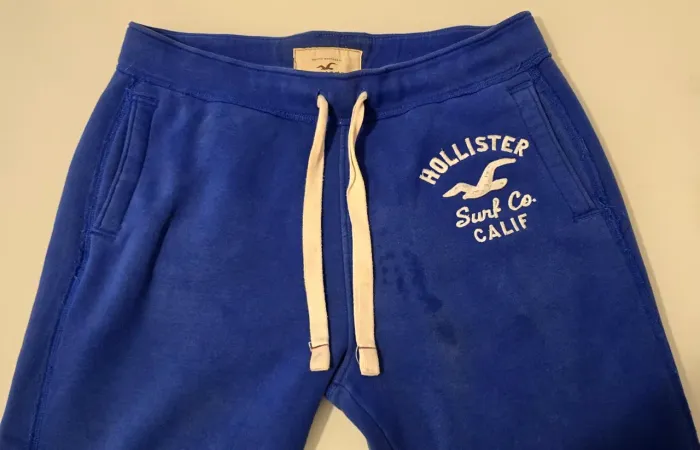 Calça NOVA Hollister Azul Tamanho L/G