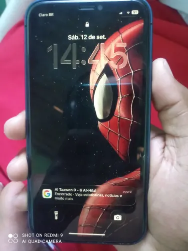 iPhone 11 na carcaça do 17