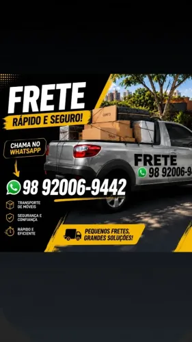 Frete rápido e seguro