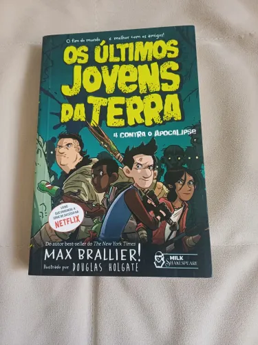 Livro Os Últimos Jovens Da Terra Vol 1 - Série Da Netflix - Perfeito Estado<br>