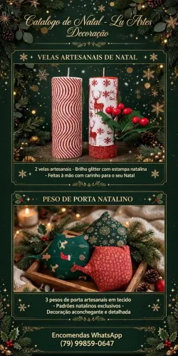 velas natalinas
