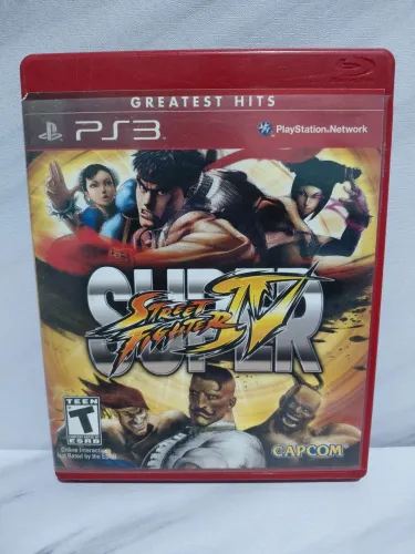 Jogo Super Street Fighter IV Ps3
