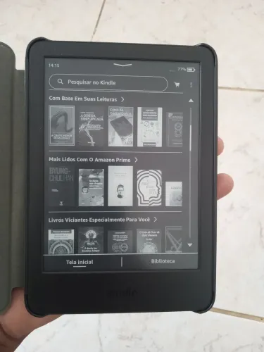 Kindle seminovo 11° geração, 16 MB 