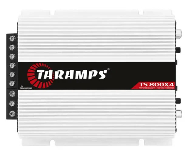 TS 800X4 - 2 OHMS Módulo Amplificador Taramps Classe D (4 Canais 200 Watts RMS)