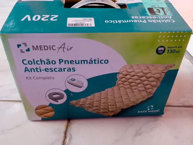 Colchão pneumático anti-escaras 
