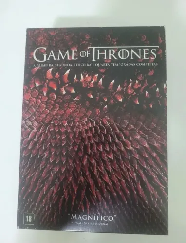 DVD GAME OF TRONES 1 A 4 TEMPORADAS