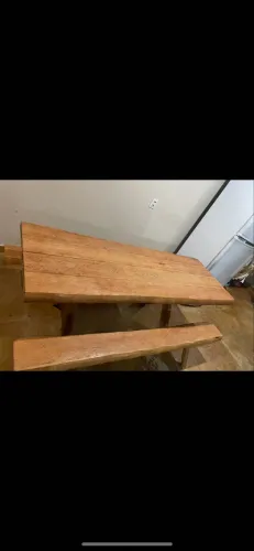 Mesa rústica