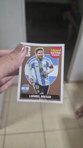 Figurinha do Messi Bronze 2026 