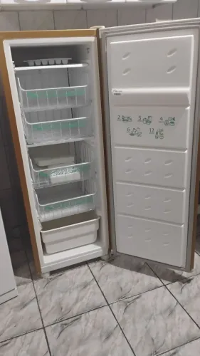 Freezer Consul 121L , vai com conversor para 110v
