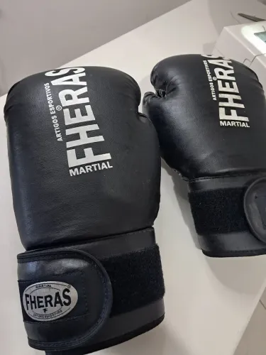 Luva de Boxe Fheras 14 oz - Esportiva e  luva de musculação/treino de academia da Adidas
