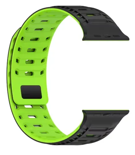 Pulseira magnética para apple watch ultra em silicone