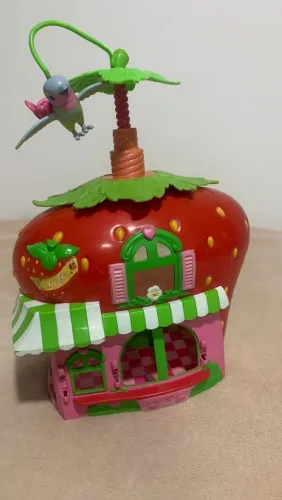 Casinha Moranguinho Café Vintage Anos 2000 Só Casinha Usada Rara