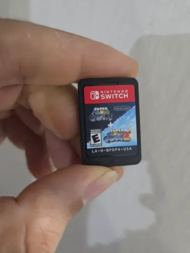 JOGO SUPER MARIO GALAXY 1 + SUPER MARIO GALAXY 2 CARTUCHO