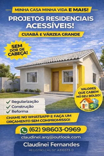 Projetos residencial e diversos.