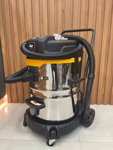 WAP Aspirador de Pó e Água GTW Inox 50i 2600W com Dois Motores e Sistema de Autolimpeza 