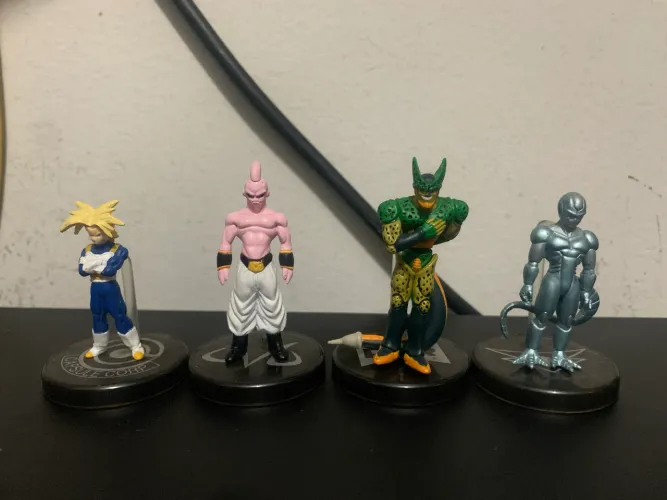 Kit 4 gashapon Dragon Ball Z - Full Color R - Bandai 2004