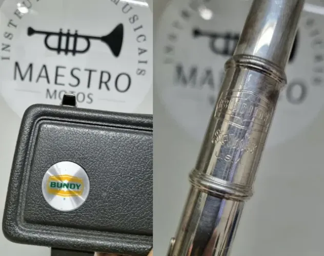 Flauta Transversal Selmer Bundy 1972 Banhada Prata - Parcelo - Envio todo Brasil - OLX PAY
