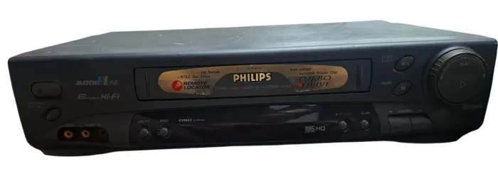 Vídeo Cassete Philips 6 cabeças