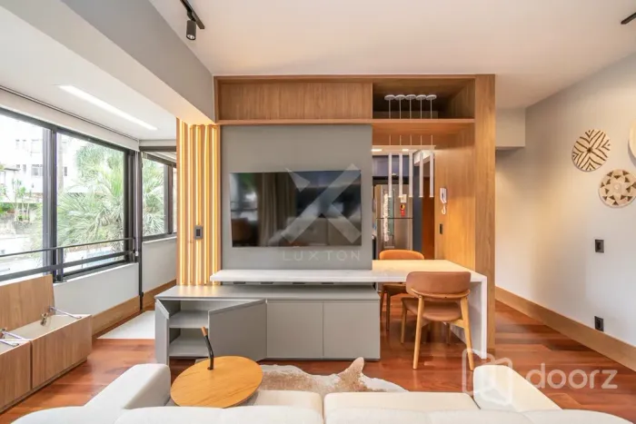 Imóvel na Tenente-Coronel Fabrício Pilar com 1 dormitórios e 45m²