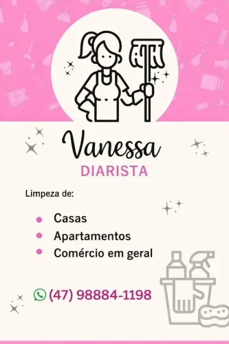 Serviço de faxina.
