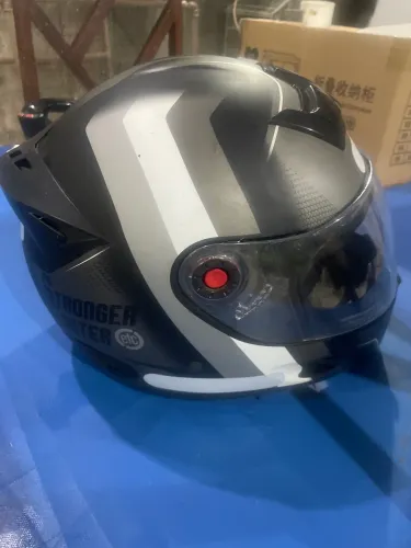 Capacete Etceter Stronger Faster Cinza