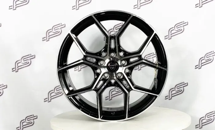 Rodas Vittoria Turim Preto Diamantado 5x112 - 19x8,5 e 19x9,5