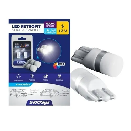Lâmpada Pingo D'água Mínima Led Shocklight 450 lumens