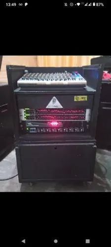 Equipamento de som profissional