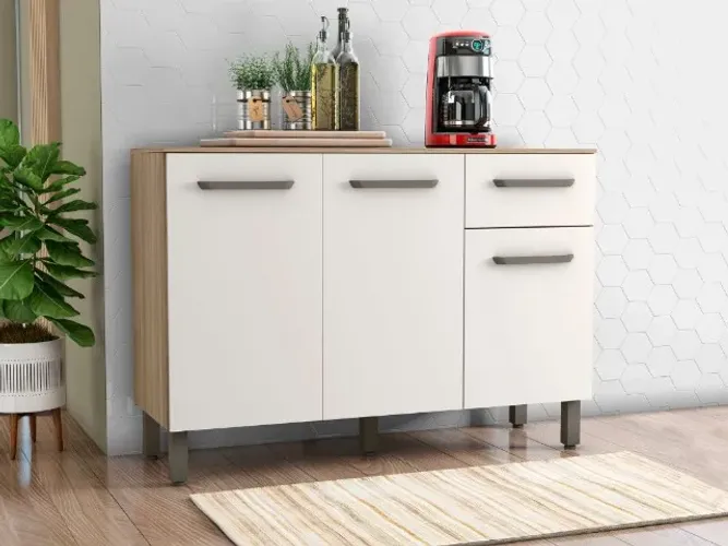 Balcão de Cozinha Siena Até 12x - Frete Grátis