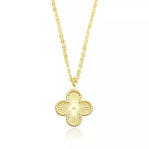 Colar Van Cleef | folhado a Ouro