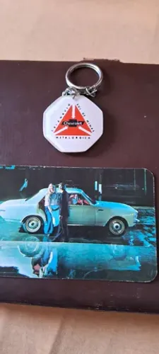 Chevrolet Antigo e Raro Chaveiro da Marca <br>Só o Chaveiro <br>Item de Colecionador