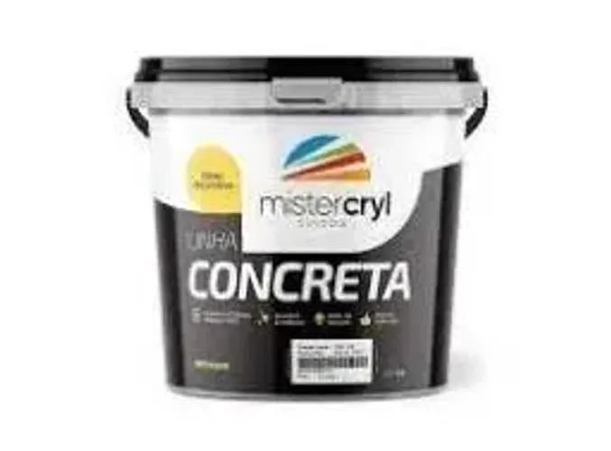 Efeito tinta cimento queimado Mistercryl
