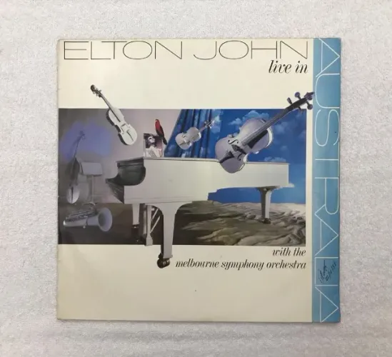 Disco de Vinil Elton John - Live In Australia