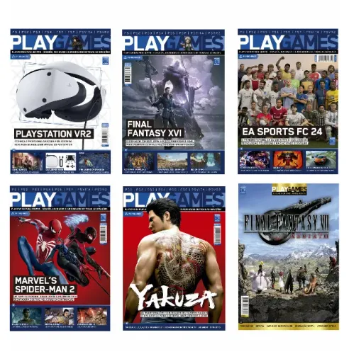 Kit 6 Livros PLAY Games - Edições 302, 303, 304, 305, 307 e 308 - Lote Novo e Lacrado
