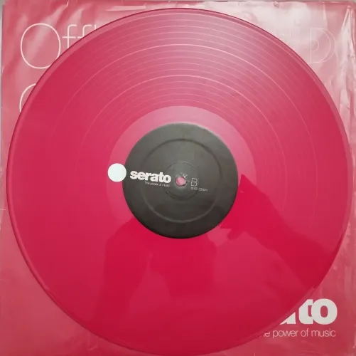 Disco de Vinil Serato VERMELHO
