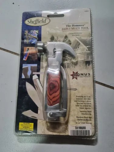 Multiferramenta Sheffield Hammer 14 em 1 LACRADO