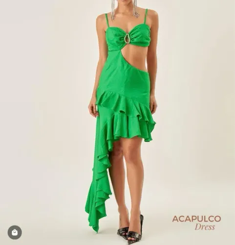 VESTIDO VERDE 