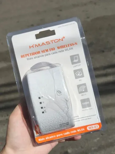 Repetidor de Wi-Fi H'MASTON - entrega grátis em São Luís