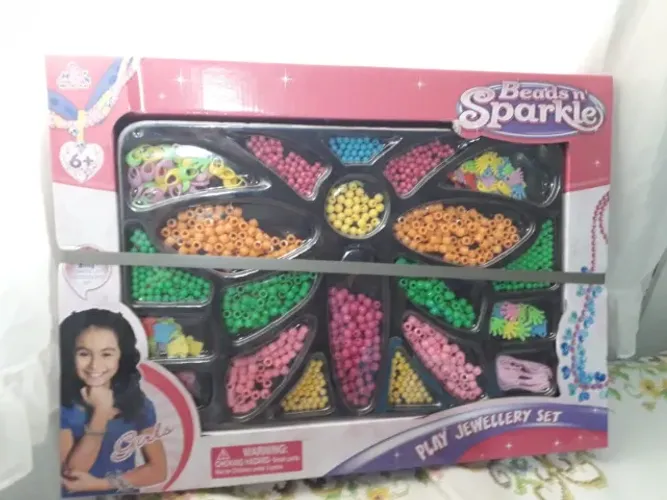 kit para fazer bijouterias infantil