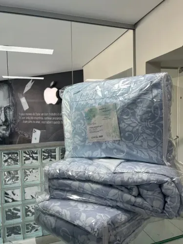 Edredom Solteiro Dupla Face (Novo)