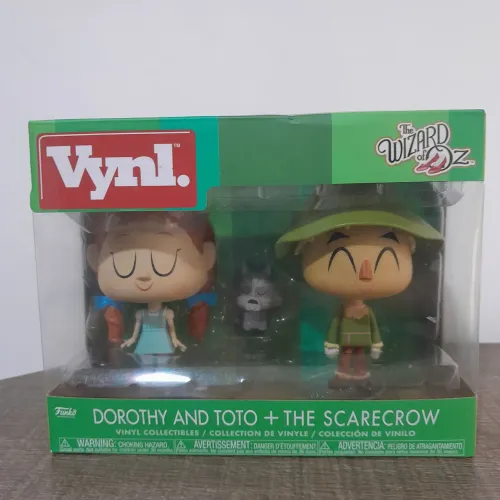 Funko Vynl. - Dorothy, Toto e o Espantalho - The Wizard of Oz