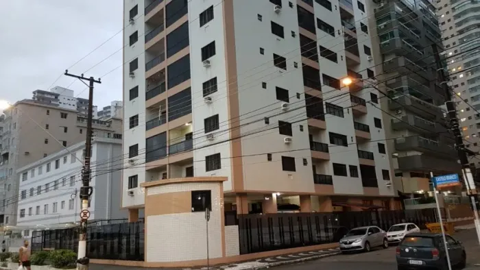 Apartamento no Canto do Forte - Praia Grande - SP, 2 dormitórios - DISPONÍVEL PARA O ANO 