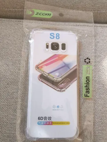 Capa silicone para S8 com protetor nas quinas