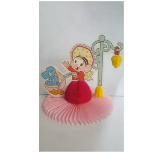 Centro de Mesa de Festa - Turma da Mônica - Produto Retro, Vintage, Antigo - Aniversário -