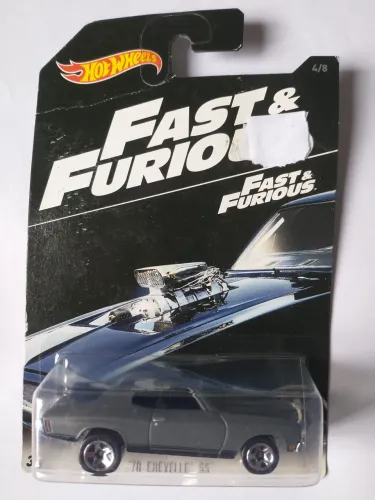 Hot Wheels velozes e furiosos 70 chevelle ss