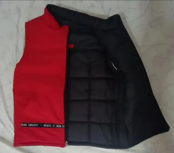 Vendo Colete Puffer dupla face