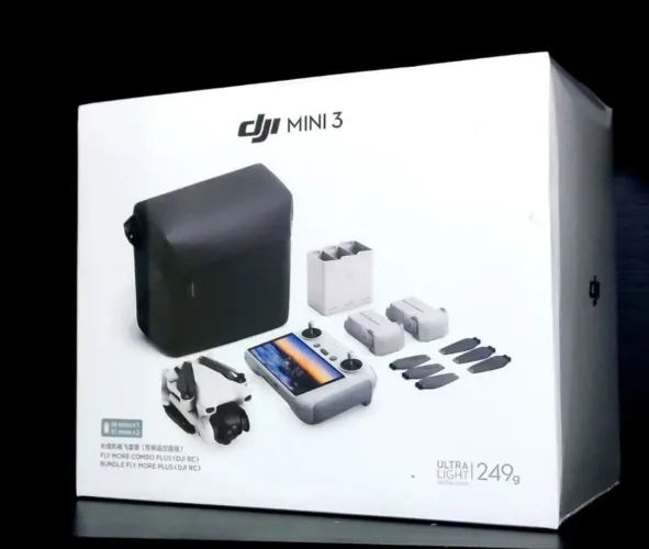 Drone DJI Mini 3 Fly More Combo controle de tela  - Novo na Caixa OFERTA EXCLUSIVA 