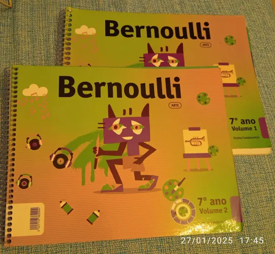 Bernoulli 7º ano - Volume 1 e 2 - Arte