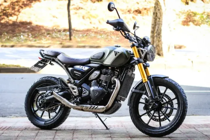 Triumph Scrambler 400 X 2024 - recém revisada