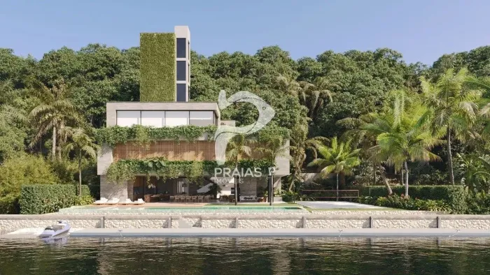 Casa alto padrão, 4 suítes, Condomínio na Marina Guarujá